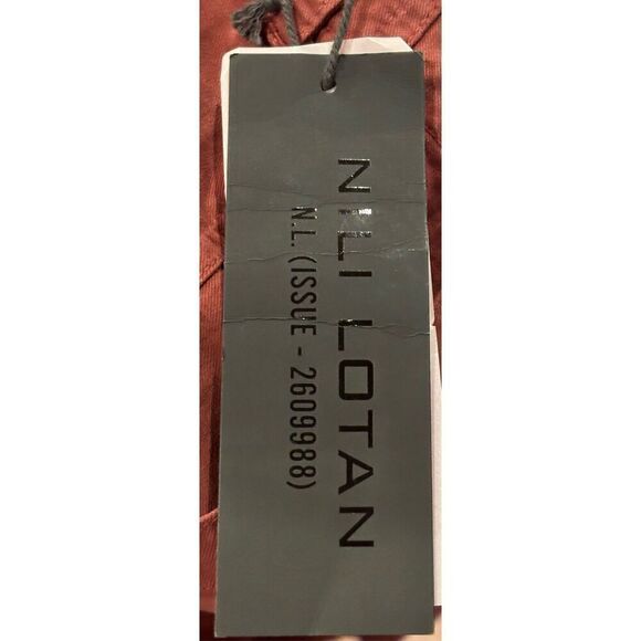 Nili Lotan Cropped French Military Pants in Henna NWT Size 4 - Picture 7 of 8